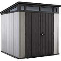 Keter - Caseta de jardín exterior Artisan 77- Color gris